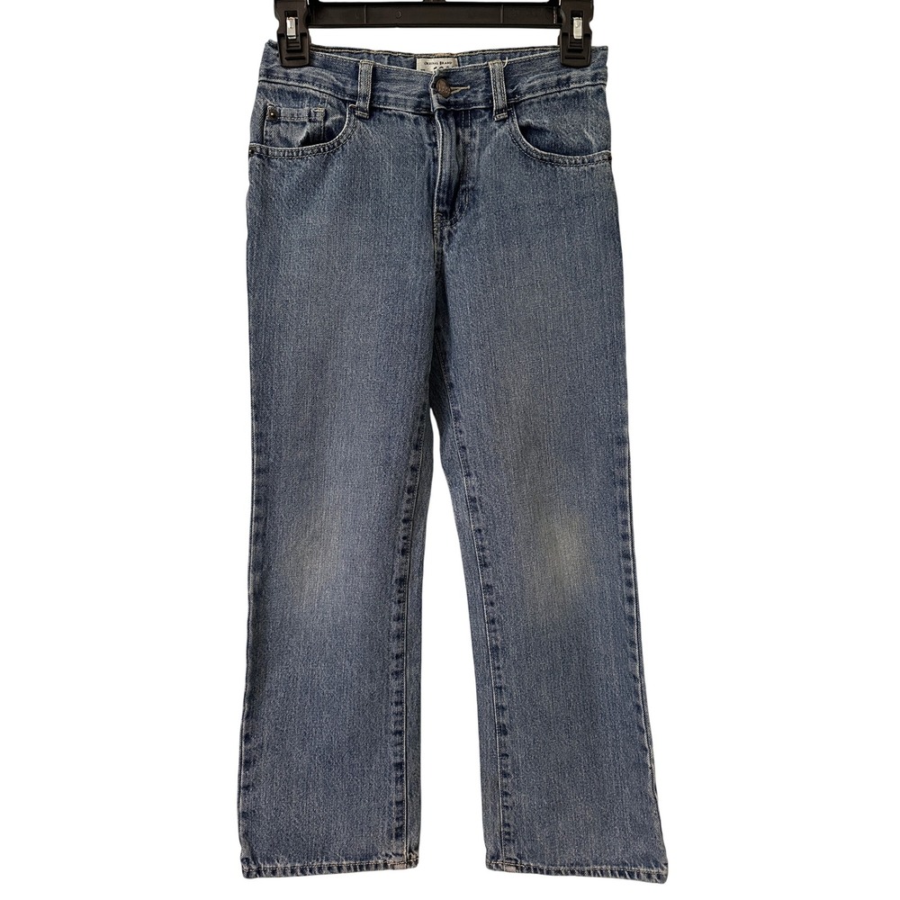 The Children's Place Y2K Boys Bootcut Jeans Size 10 100% Cotton Adjustable Waist
